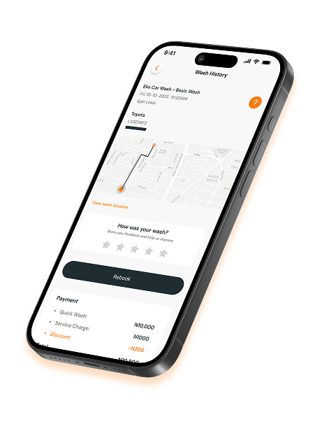 WasHub app preview