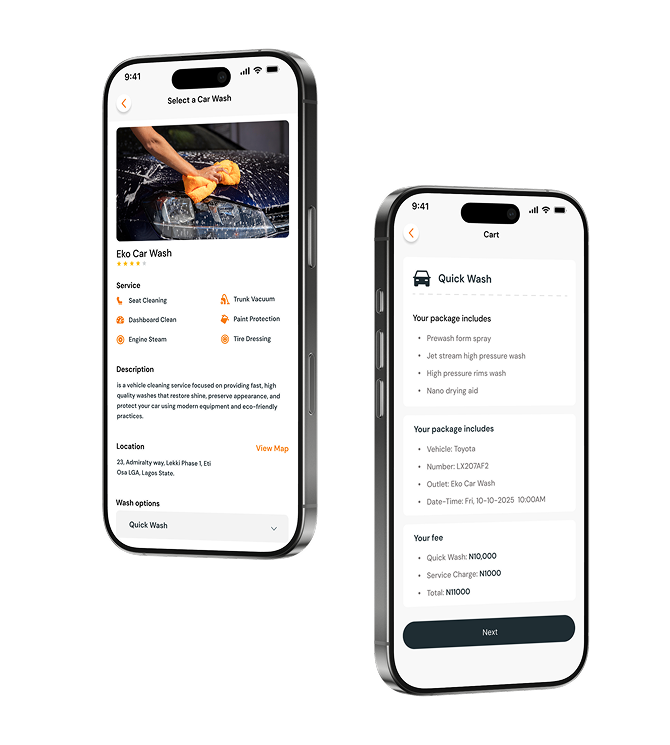 WasHub app service selection